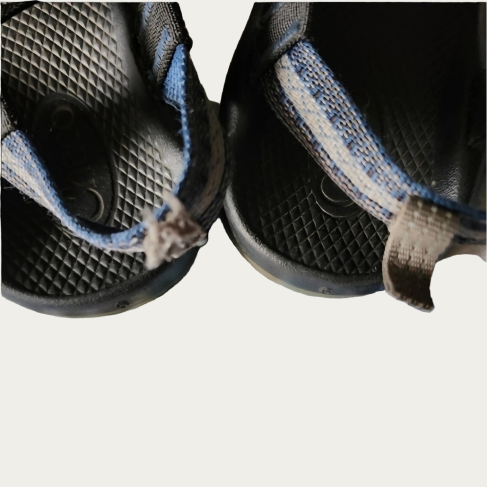 Blue and Black Chacos - Picture 2 of 4
